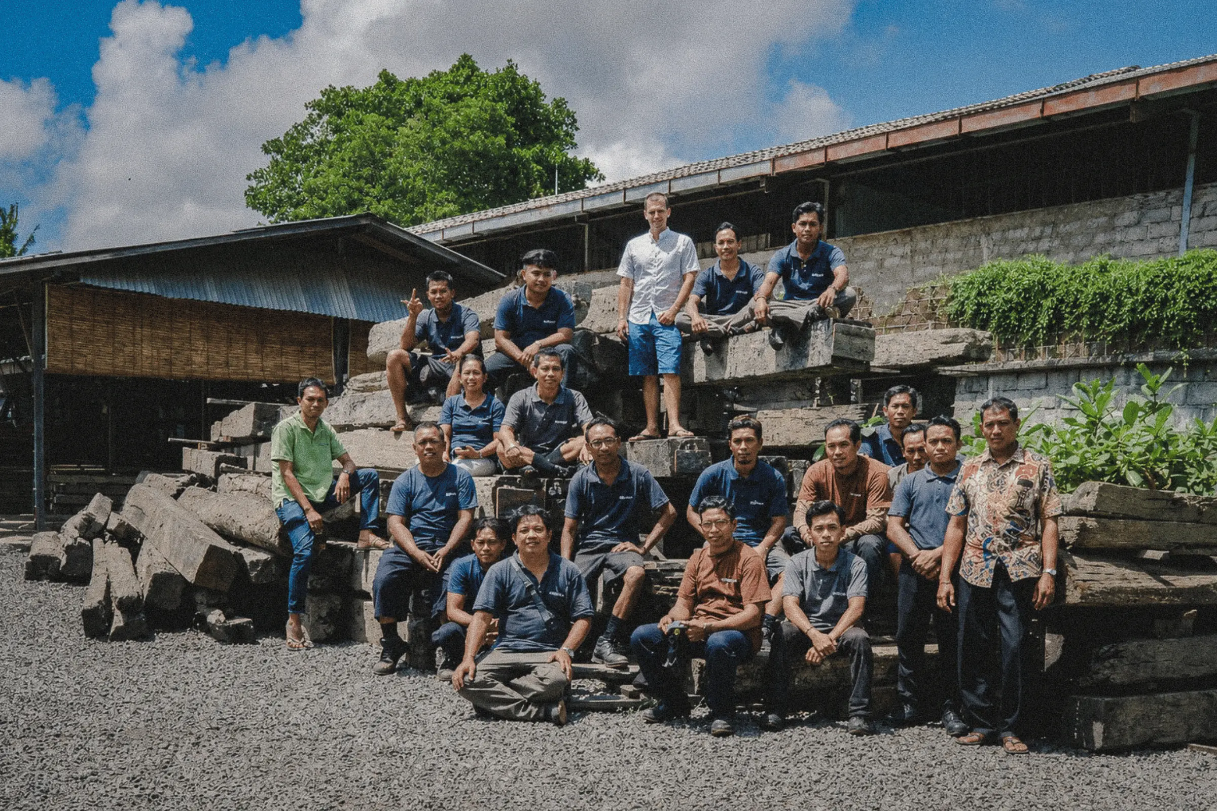 The Kaltimber team gathered together in Bali