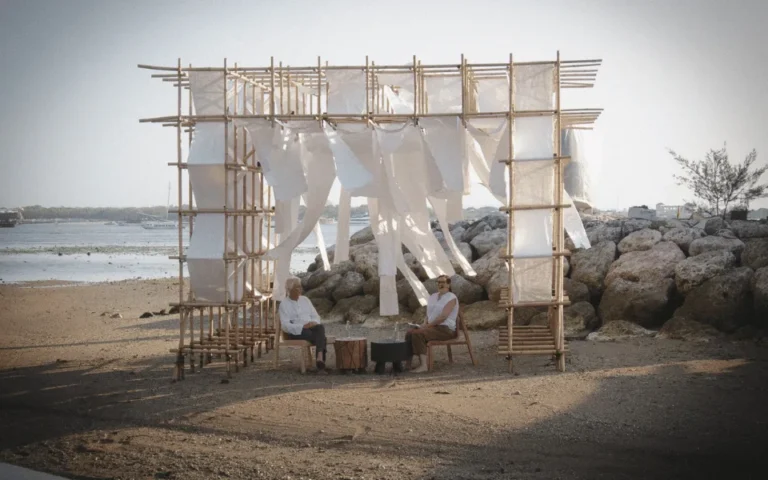 Architect Peter Stutchbury in conversation with Suzy Annetta at Jia Curated 2026 in Bali